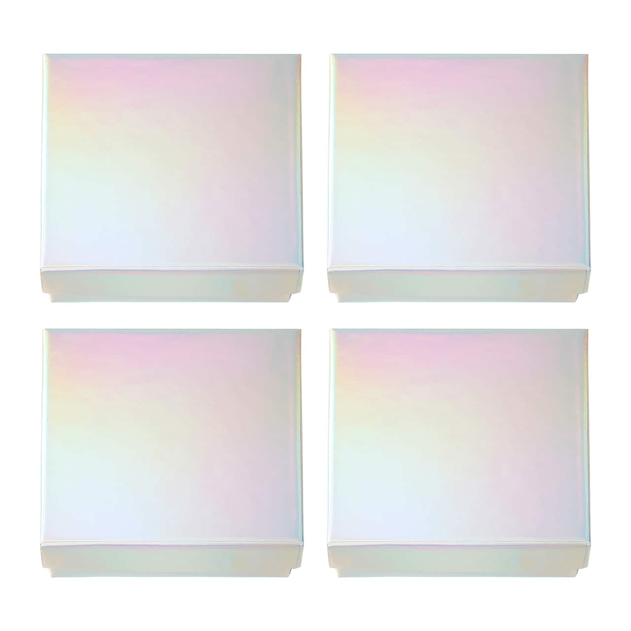 Boîtes holographiques pour bracelets, 4 unités de Bead Landing